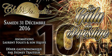 Réveillon du Samedi 31 décembre 2016 à Enghien - Casino Pergola Nova